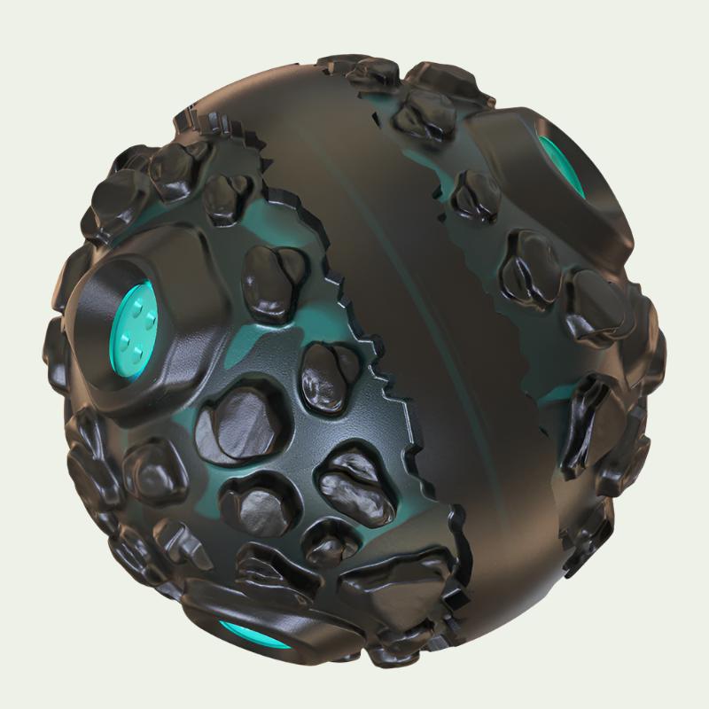 ActivePaw Meteorite Strange Sound Teether Ball