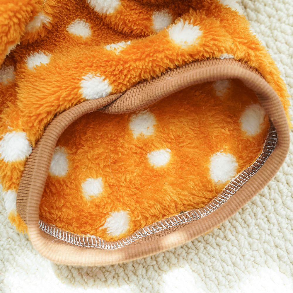 Pawliday Cheer: Plush Reindeer Dog Costume