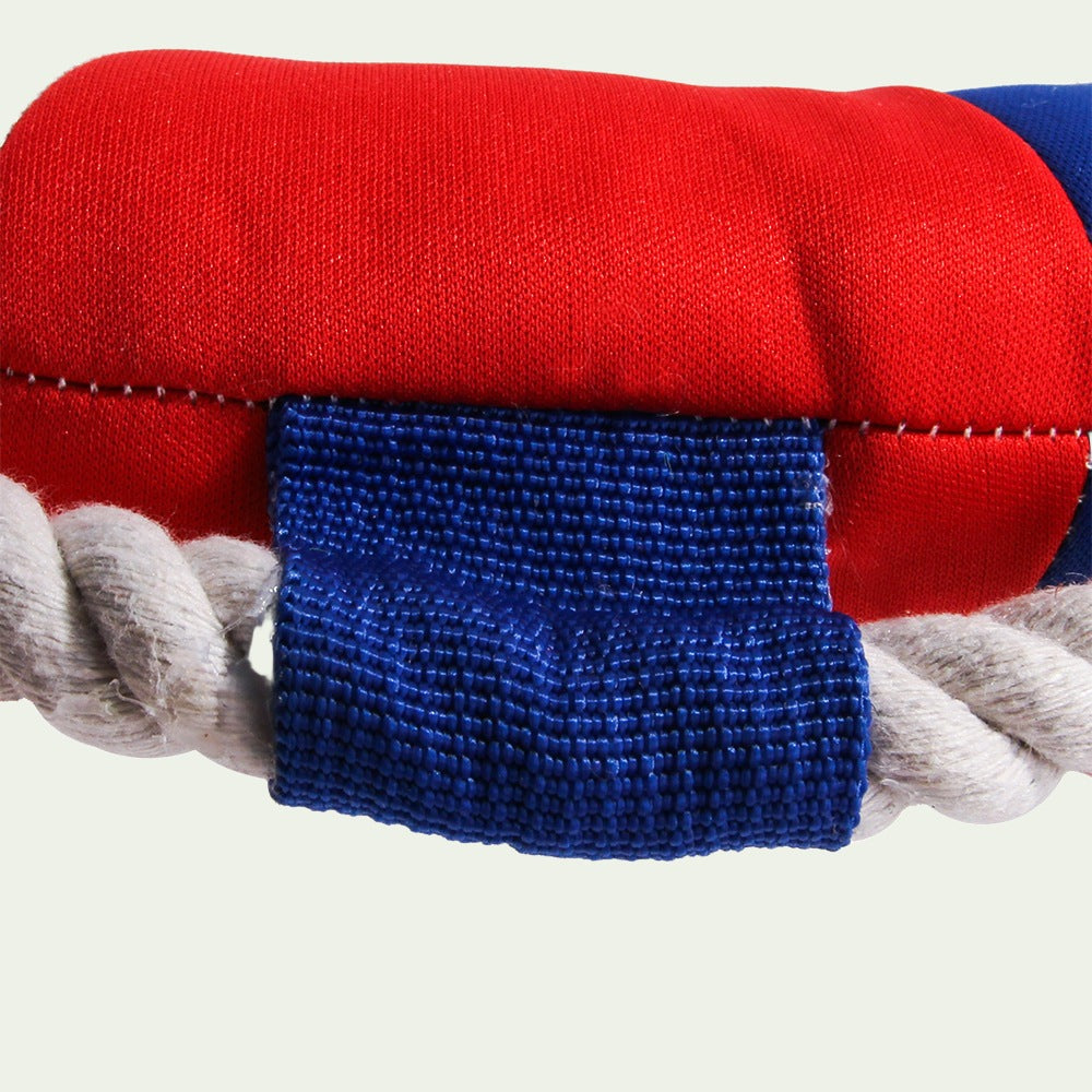 NauticalPaws Squeaky Rope Ring