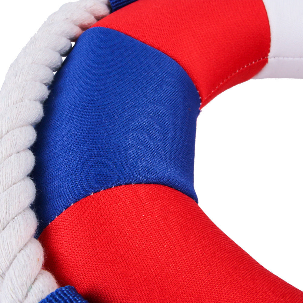NauticalPaws Squeaky Rope Ring