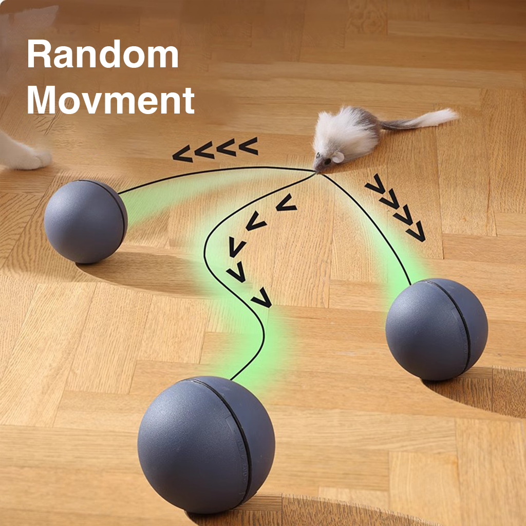 PawActive Electric Cat Teasing Ball