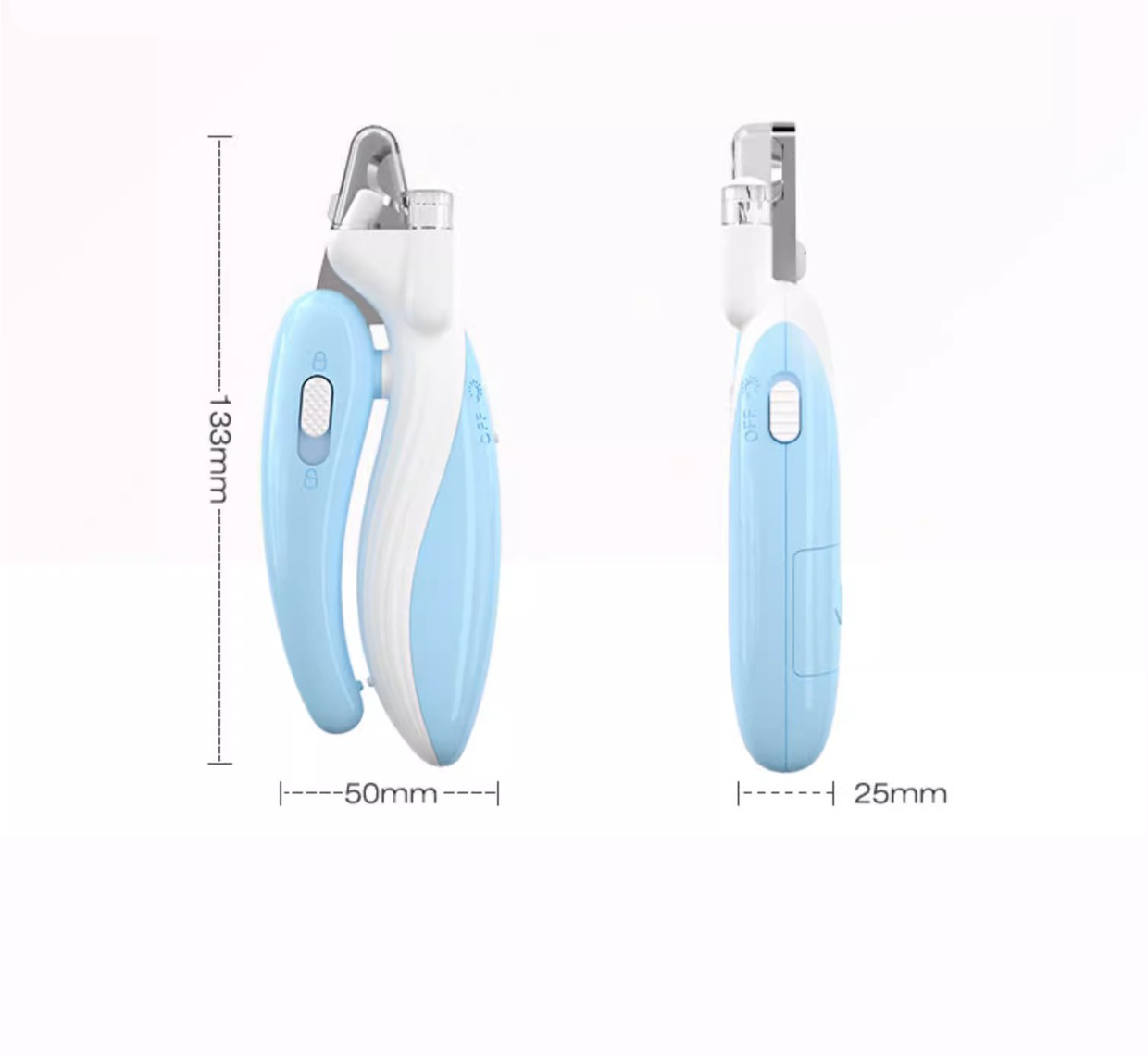 FurFresh LED Pet Paw Trimmer – Waterproof & USB-Charged