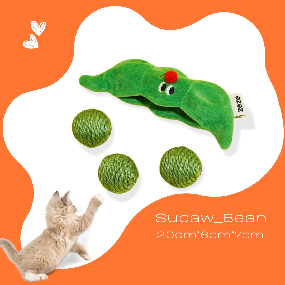 Lightweight and colorful bounce ball toy for cats, perfect for chasing and batting