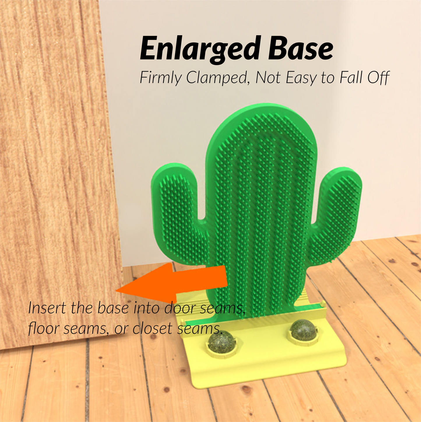 Cactus Cuddle & Groom Oasis – With Catnip Bliss
