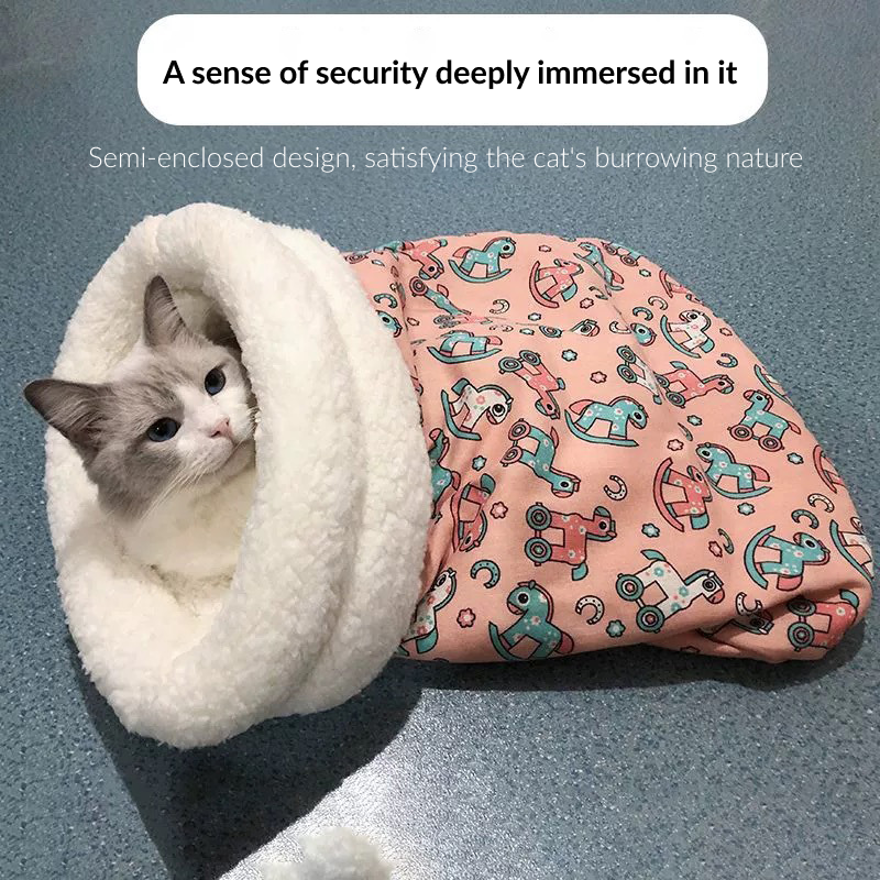 CuddleCloud Cat Sleeping Bag: Ultimate Cozy Retreat