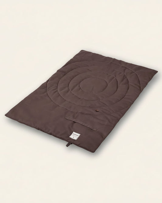 Voyager Foldaway Travel Mat in brown, product view