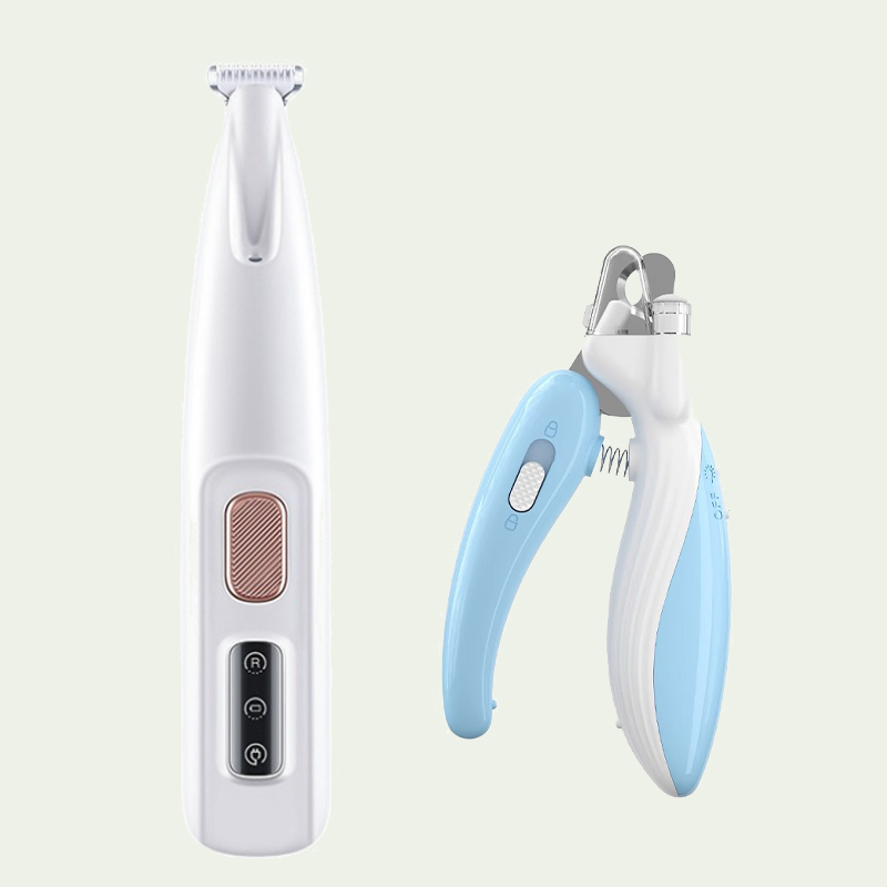 FurFresh LED Pet Paw Trimmer – Waterproof & USB-Charged