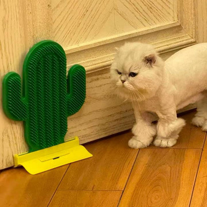 Cactus Cuddle & Groom Oasis – With Catnip Bliss