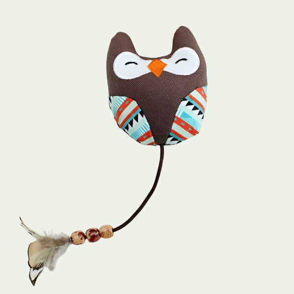 Canvas Chew Toys for Pets-owl