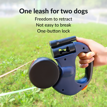 UrbanStride 360° Double Leash & get a FREE Trailblaze Litter Bag Holder! 🐕✨