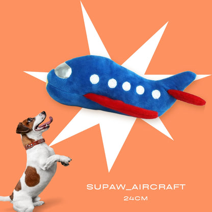 Durable rocket-shaped rope toy for tug-of-war and teeth cleaning