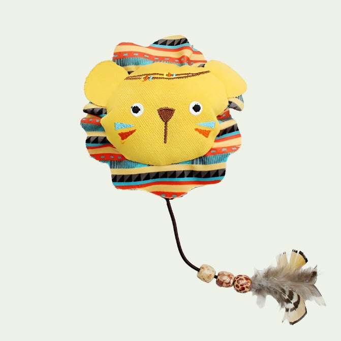 Canvas Chew Toys for Pets-lion