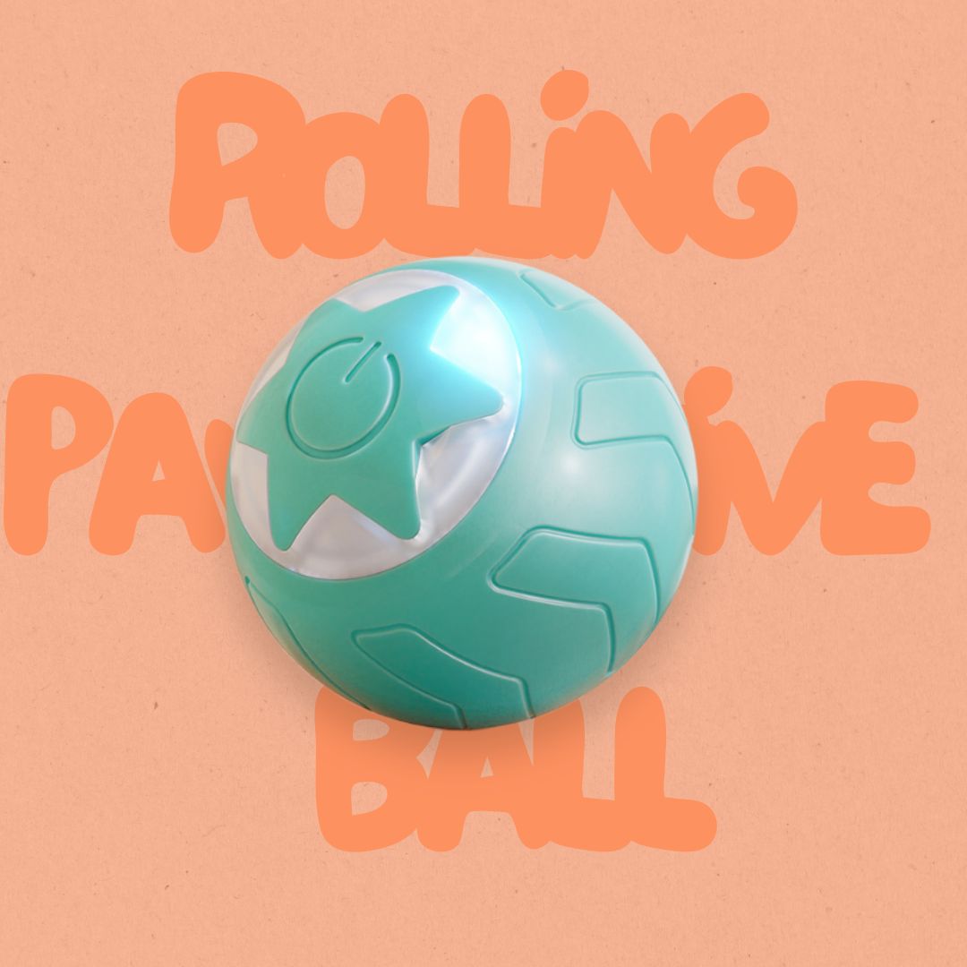 nteractive and durable PawActive Rolling Ball with tough construction for active play