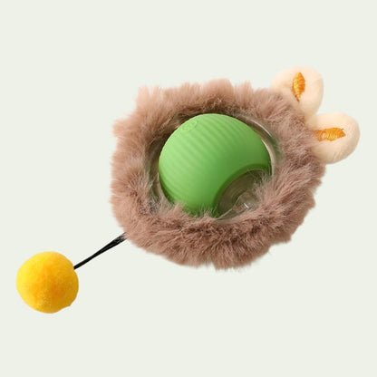 Soft plush exterior with a strong core, offering cuddles and durability for rough play
