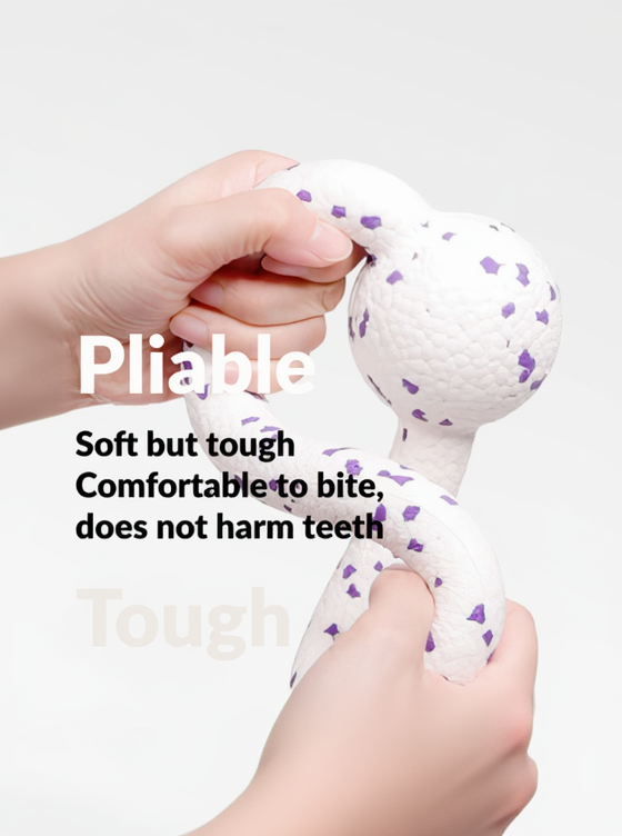 Soft but tough texture of ActivePaw Adventure Duo, gentle on dog teeth