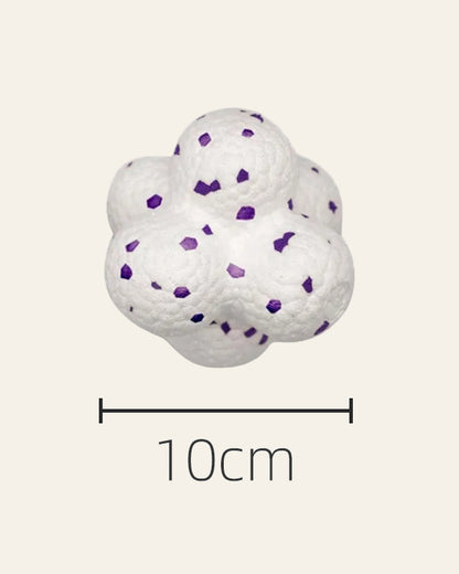 ActivePaw Adventure Duo white cloud-shaped dog toy, 10 cm size