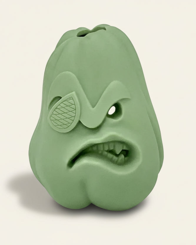 ActivePaw Snack Puzzle Tumbler silicone treat-dispensing puzzle toy in green, product view