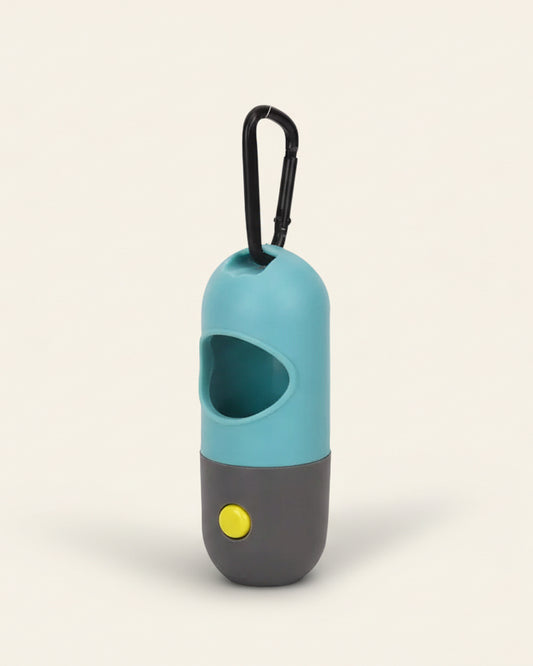 Trailblaze Glow Waste Capsule dog waste bag dispenser with built-in light, product photo