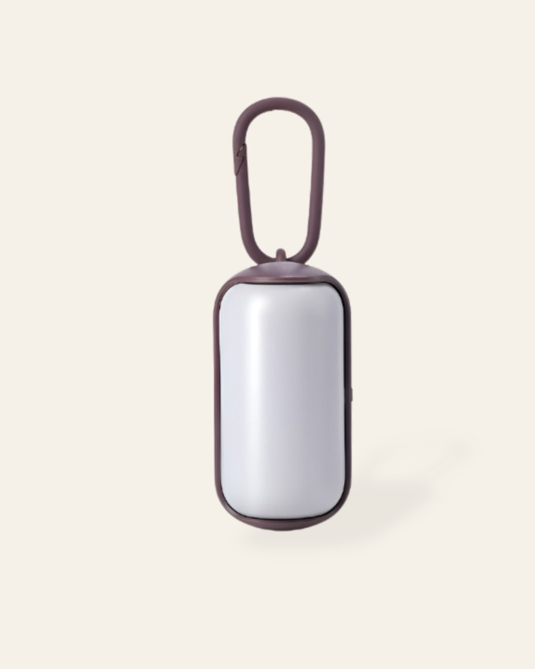 Trailblaze Waste Capsule dog waste bag holder in gray, product view