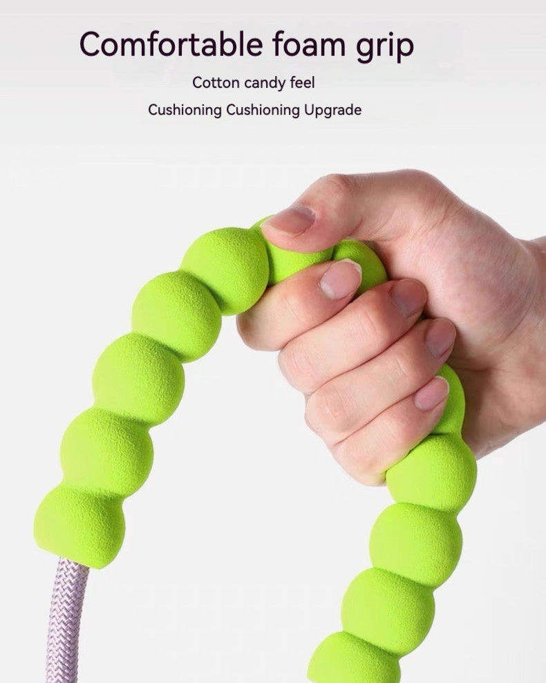 UrbanStride Cloud Grip Leash 360-degree swivel metal clasp to help reduce tangles