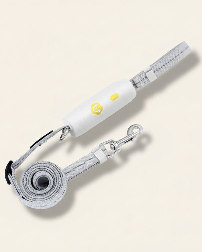 UrbanStride QuickLock Stretch Leash in Mist Gray, product view