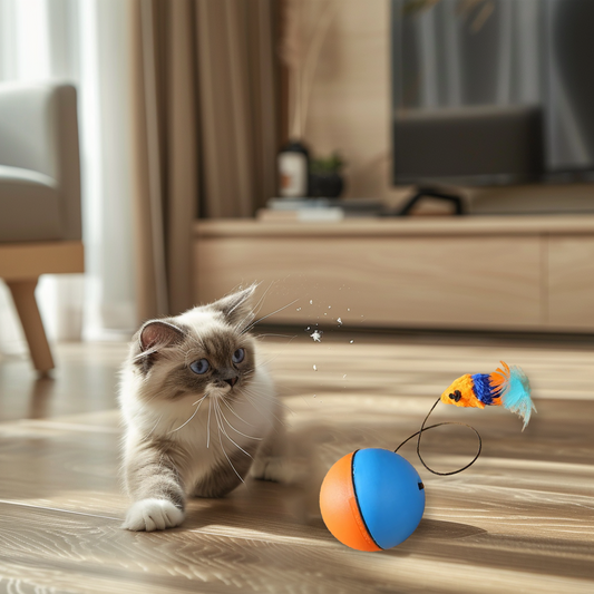 PawActive Electric Cat Teasing Ball